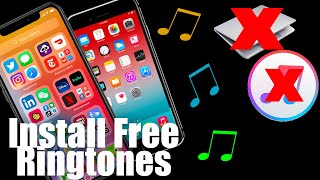 How To Install Free Ringtones For iPhone 11 12 8 iPhone SE No Computer or Jailbreak [upl. by Abigael]