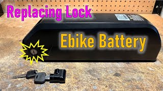 Replacing Lock on eBike Battery [upl. by Aphra371]