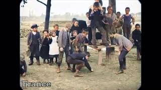 【Colourised】The 1890s  Amazing Rare Footage of Cities Around the World 【AI Restoration】 [upl. by Kurman]