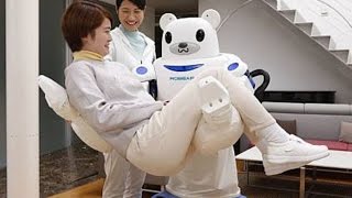 ROBEAR The experimental nursing care robot [upl. by Krantz779]