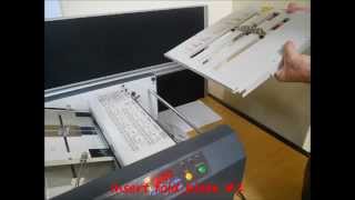 MyFOLD LF600 A3 A4 A5 Paper Folding Machine  Setup Guide [upl. by Uah]