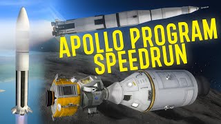 KSP Recreating the ENTIRE Apollo Program and its Rockets [upl. by Anir358]