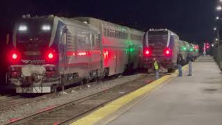 2321  Railfanning Carbondale IL with crazy Amtrak movement [upl. by Bywaters]