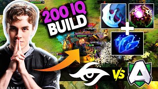 SECRET vs ALLIANCE  200 IQ NEW Meta Build by zai  EU DPC Season 2 [upl. by Arenahs]