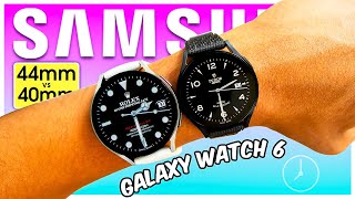 Galaxy Watch 6  44mm vs 40mm Don’t Buy WRONG [upl. by Oicnerolf]