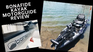 Bonafide SS127 XI3 Motor Guide Kayak Review [upl. by Gayla333]