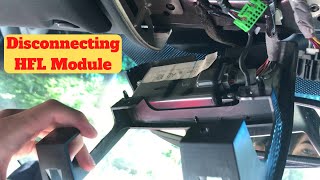 Acura TL Battery Drain Fix  Disconnecting HFL Bluetooth Module [upl. by Oppen829]