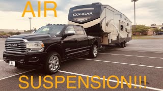 2019 RAM 2500  Air Suspension Test  Does It WorkWorth It [upl. by Acirretahs]