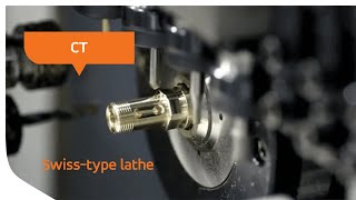 Tornos CT  Swisstype lathe [upl. by Cathyleen]