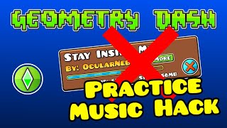 How to get Normal Song in Practice Mode Practice Music Hack  Geometry Dash 21 [upl. by Dennard]