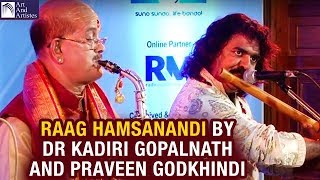 Dr Kadri Gopalnath  Praveen Godkhindi  Raag Hamsanandi  Fusion  Idea Jalsa  Art And Artistes [upl. by Bannister]