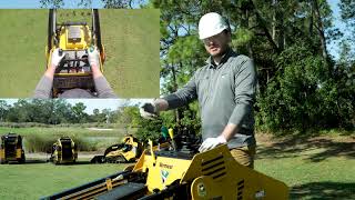 Vermeer Mini Skid Steer How to operate the controls [upl. by Shermie951]