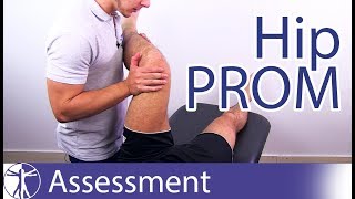 Passive Range of Motion Hip Joint [upl. by Arraet]