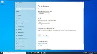 How to Change Screen Timeout Setting in Windows 10 Tutorial [upl. by Latsirhc162]