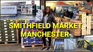 Exploring Manchester SmithField Market l A Break From Healthy Cooking l Best Food Market in UK [upl. by Kcyrred7]