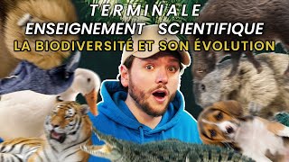 LA BIODIVERSITÉ ET SON ÉVOLUTION  Enseignement Scientifique Terminale [upl. by Diehl]