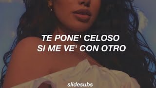 te pone celoso si bailo con otro yo no soy de ellos ni tuya tampoco 🔥 LetraLyrics [upl. by Swanhildas]