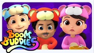 Goldilocks And The Three Bears Story  Pretend Play Song  Kids Songs  Storytime with Boom Buddies [upl. by Blackman428]