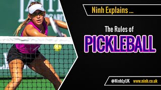 The Rules of Pickleball  EXPLAINED [upl. by Maharg]