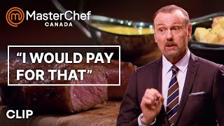 Perfecting Steak Frites  MasterChef Canada  MasterChef World [upl. by Jehias]