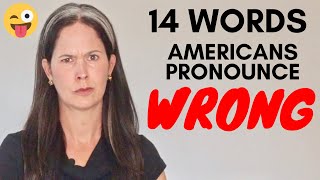 English Words Americans Mispronounce ❌ Difficult English Words  Common Mistakes [upl. by Nole]