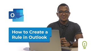 How to Create a Rule in Outlook 365 [upl. by Ailaro]