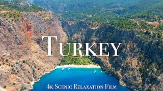 Turkey 4K  Scenic Relaxation Film With Calming Music [upl. by Alenas]