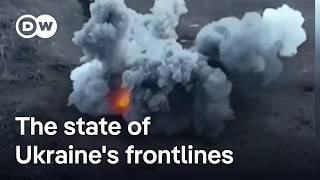 Latest developments in Ukraines battle against Russia  DW News [upl. by Lepp]