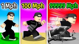 Going 1729616 MPH in Roblox Race Clicker [upl. by Furey]