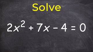 Solving a quadratic by completing the square [upl. by Netsyrk]