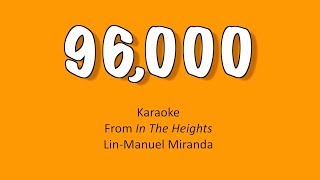 96000  In The Heights  TIG Music Karaoke Cover [upl. by Routh594]