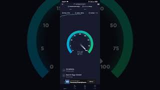 Speedtest Vodafone 5G  5G StandAlone SA [upl. by Neelahtak221]