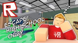 ESCAPE HIGH SCHOOL  Roblox Obby [upl. by Reiche]