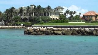 Homes of the Rich and Famous Nassau Bahamas [upl. by Kisor]