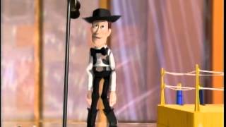 Woody Buzz Lightyear and Jessie Present Best Animated Short  72nd Oscars 2000 [upl. by Aneladdam]