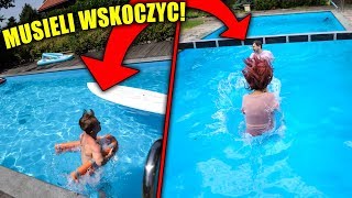 COKOLWIEK ROBISZ  WSKOCZ DO BASENU CHALLENGE [upl. by Eecak902]