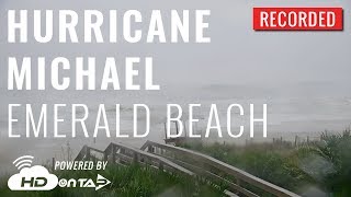 Hurricane Michael  Panama City Beach FL Live Camera [upl. by Tallia364]