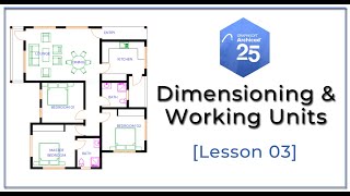 ArchiCAD 25 Basics  Storey Settings Working and Dimensioning Units Lesson 03 [upl. by Bear375]