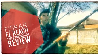 Fiskar EZ Reach Stik Tree Pruner Review [upl. by Coyle]