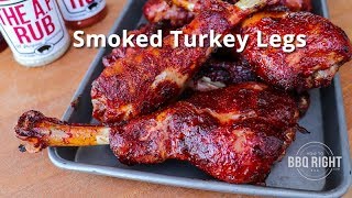 Smoked Turkey Legs Recipe [upl. by Starling]