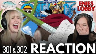 THE HERO  ONE PIECE  Reaction 301 amp 302 [upl. by Layne]