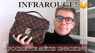 INFRAROUGE POCHETTE METIS  LOUIS VUITTON UNBOXING [upl. by Taft]