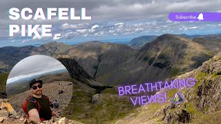 A HIKE UP SCAFELL PIKE FROM SEATHWAITE [upl. by Assirrak692]