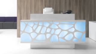 Reception Desks  Modern Office Furniture [upl. by Breen]