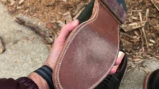 Protecting Your Leather Soles [upl. by Suelo]