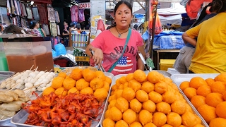 Filipino Street Food Tour  BALUT and KWEK KWEK at Quiapo Market Manila Philippines [upl. by Derk]