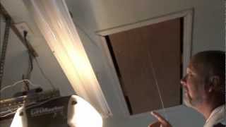 HOW TO REPLACE A FLUORESCENT LIGHT FIXTURE [upl. by Hulbard]