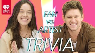 Niall Horan Goes Head to Head With His Biggest Fan  Fan Vs Artist Trivia [upl. by Euqinaj]