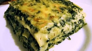 How to make Spinach Lasagne easy recipe [upl. by Petes]