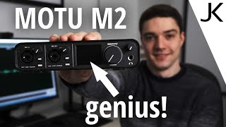 MOTU M2 USBC Audio Interface  REVIEW and Measurements [upl. by Tiffanle]